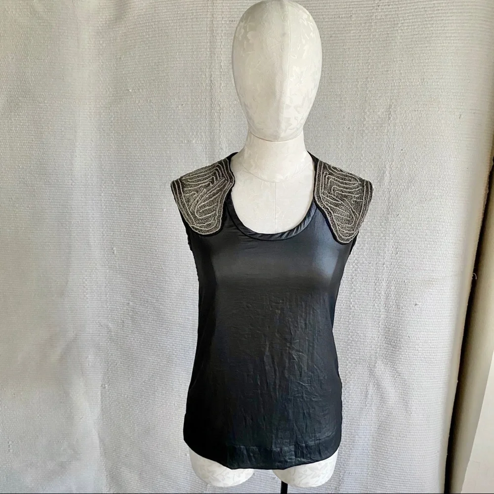 Yigal Azourel XS Gothic Punk Rocker Chain Top - Picture 2 of 8
